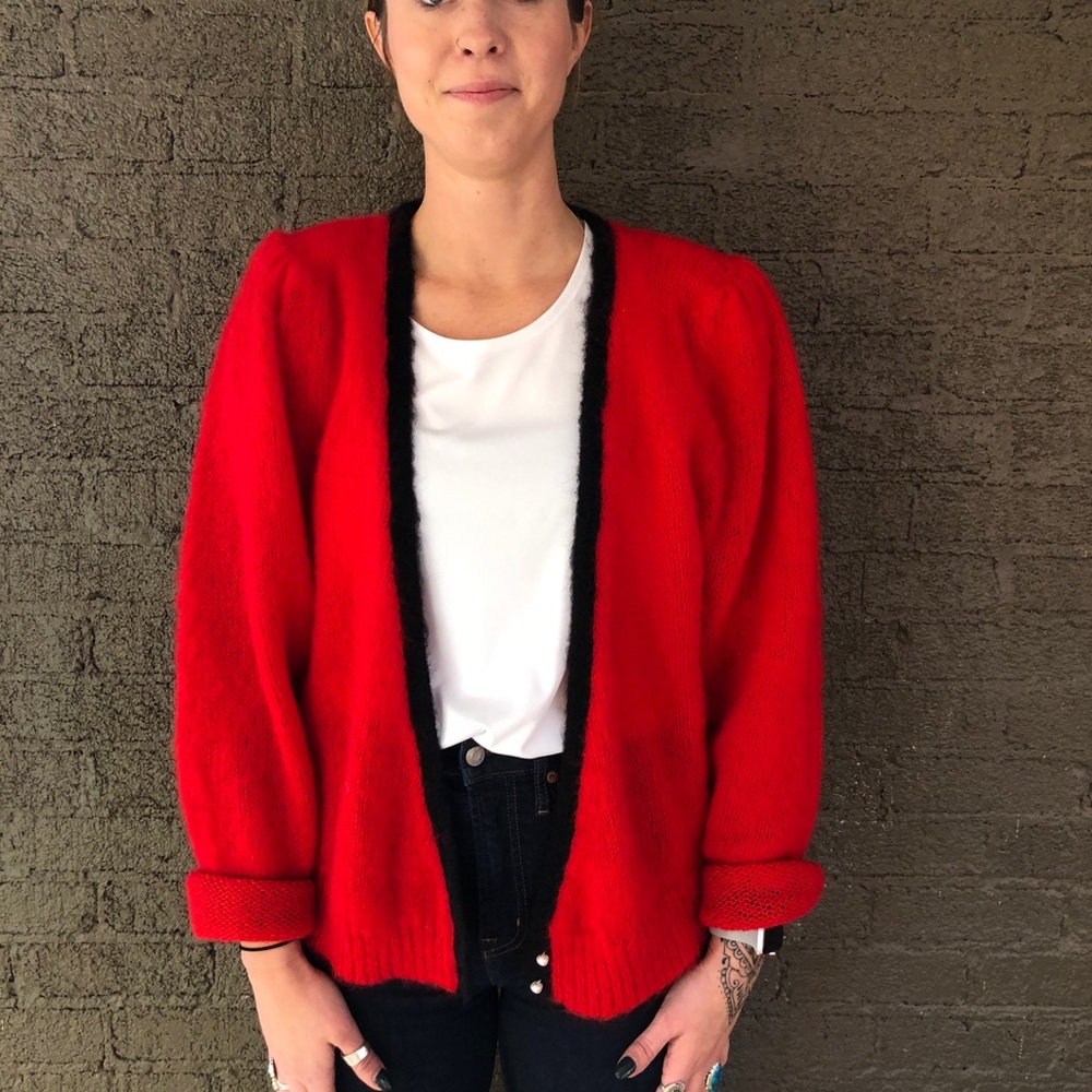 Vintage Michael Carrie Mohair Wool Sweater - Picture 12 of 13